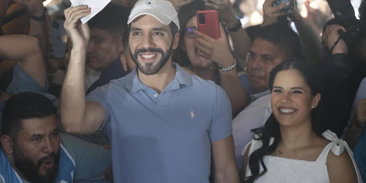 Nayib Bukele se declaró ganador con más del 85% de los votos