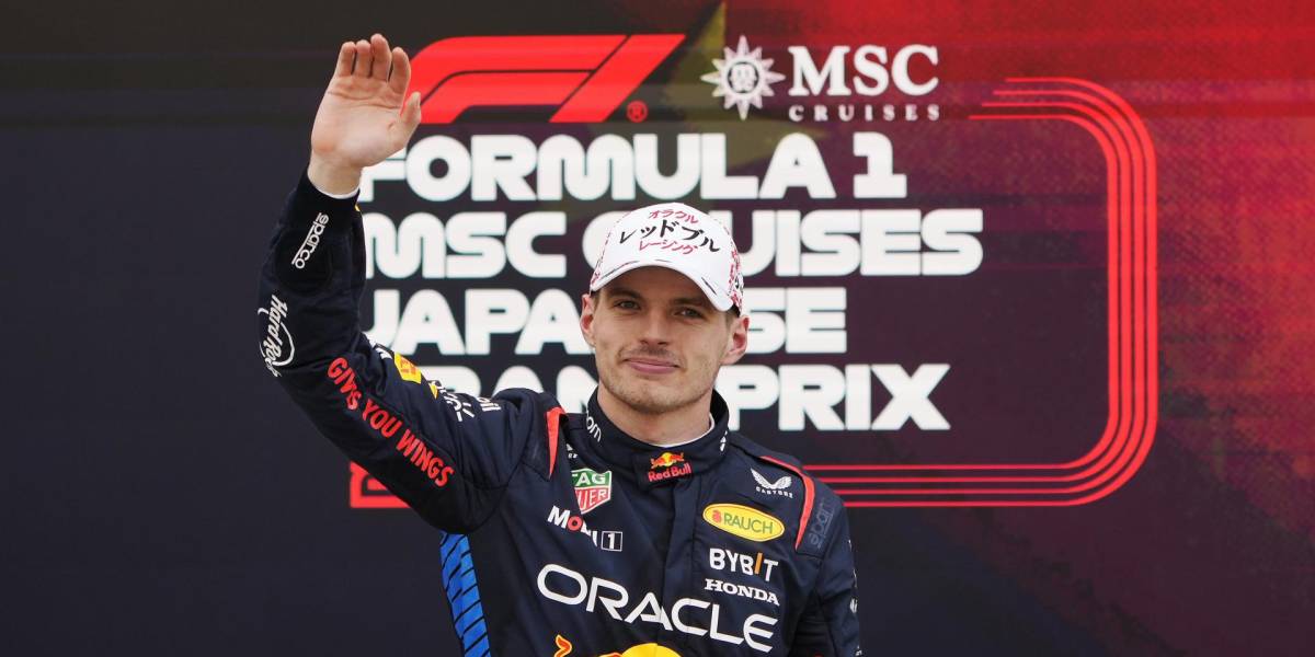 Max Verstappen gana el Gran Premio de Japón por delante de Pérez y Sainz
