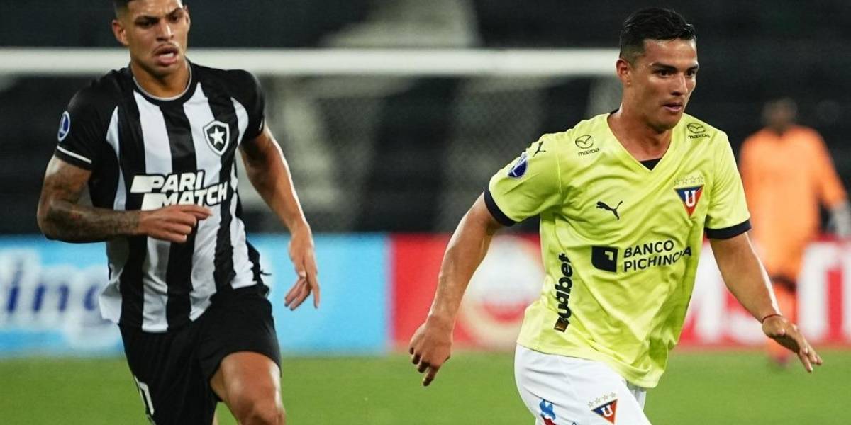 Liga vs. Botafogo: con la urgencia de la reivindicación para mantenerse en la Libertadores
