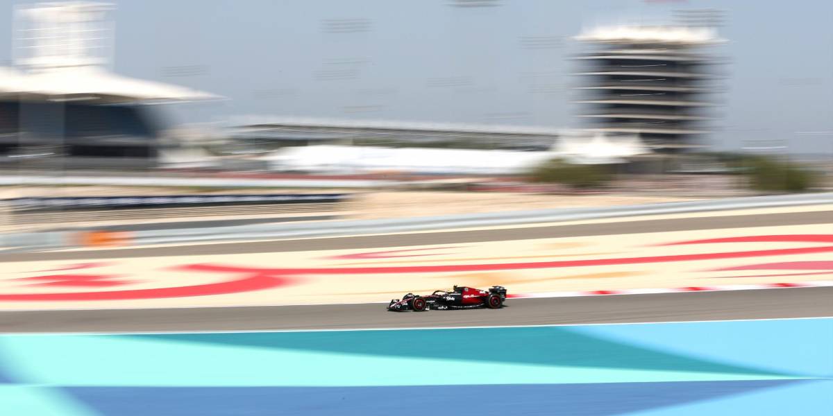 Fórmula 1: Guanyu Zhou sorprende en el segundo día de pretemporada