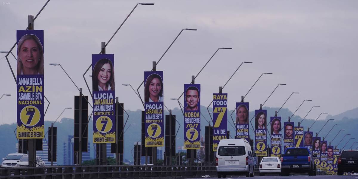 Elecciones Ecuador 2025 | Así serán los cierres de campaña de los presidenciables