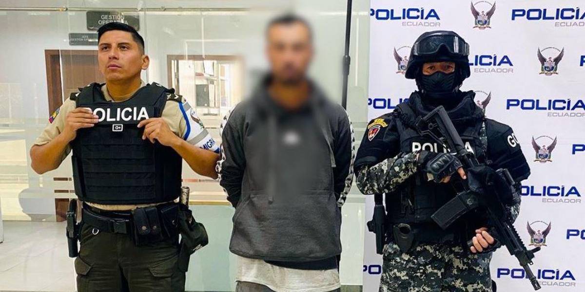 Uno de los más buscados de Bogotá, Colombia, fue capturado en Quito