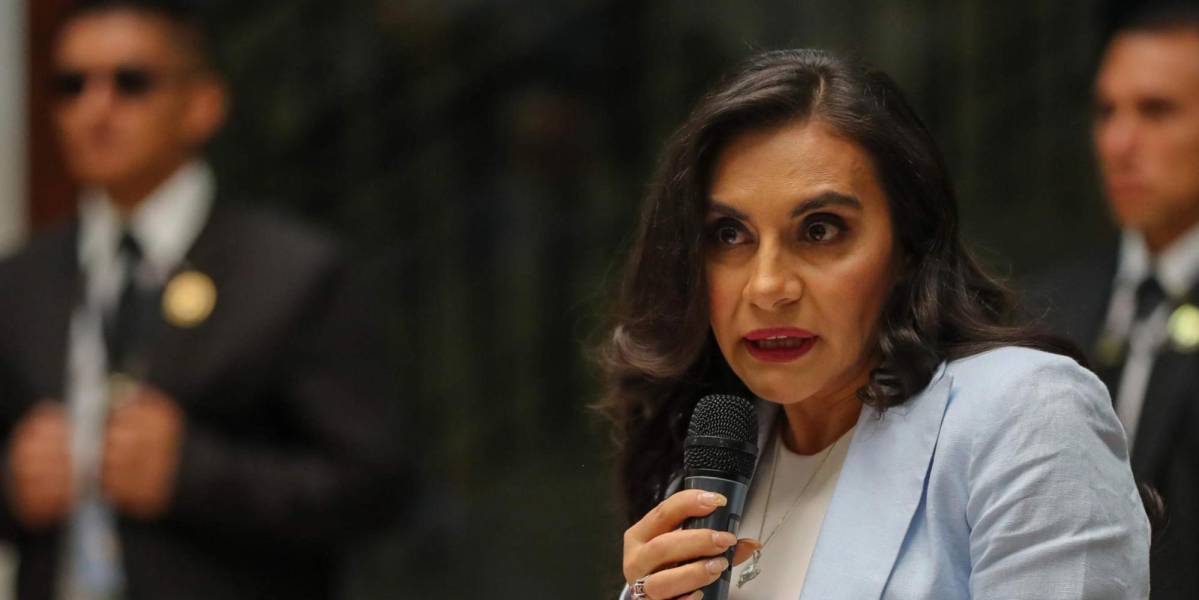La vicepresidenta Verónica Abad permanece en silencio tras el arresto de su hijo
