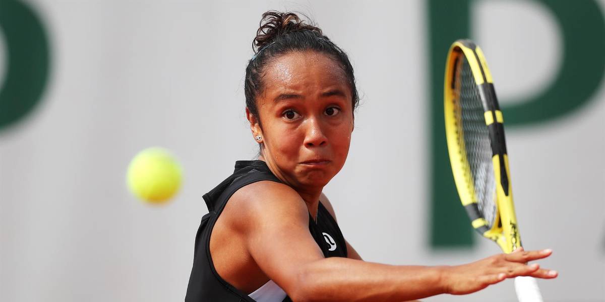 Leylah Fernández derrotó a Siniakova y avanzó a la tercera ronda del Roland Garros