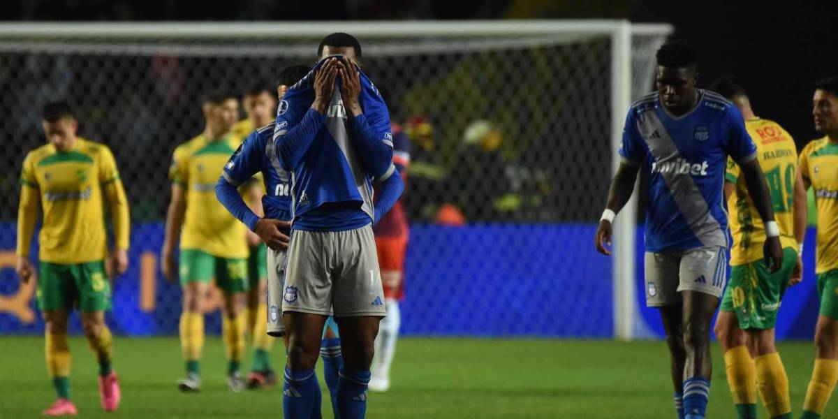 Emelec, eliminado de la Copa Sudamericana y cerca del descenso en Liga Pro