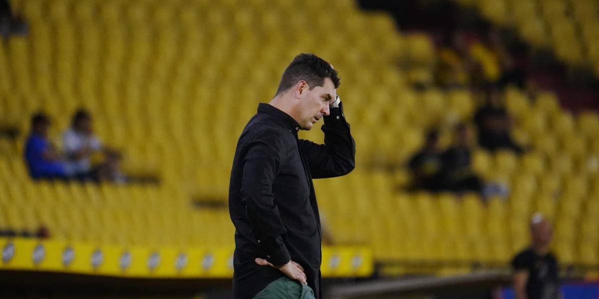 Rescalvo solo tiene un triunfo con Barcelona SC en cinco partidos en el Monumental