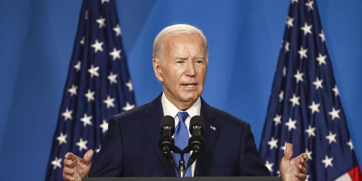Biden condena el atentado contra Trump y se alegra de que esté bien