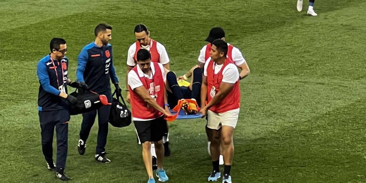 Piero Hincapié salió lesionado ante Bolivia con mucho dolor y lágrimas en sus ojos, ¿qué le pasó?