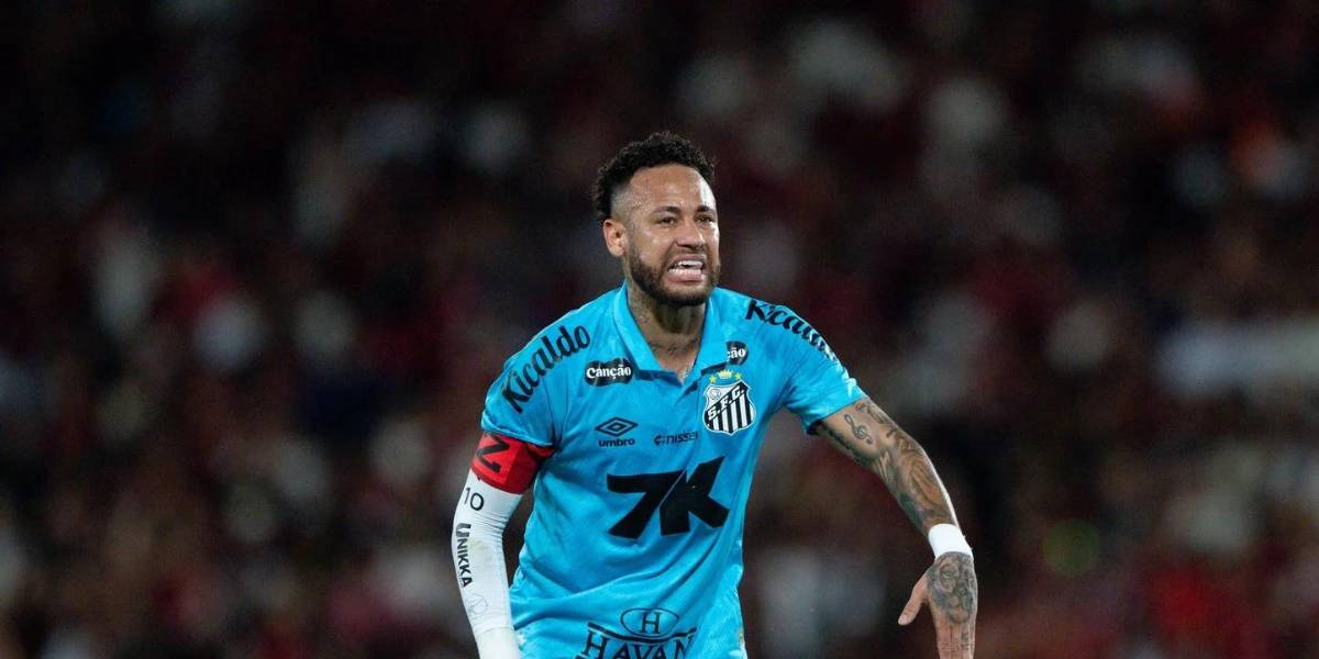 El Santos de Neymar se hunde ante Flamengo y peligra su estadía en primera división