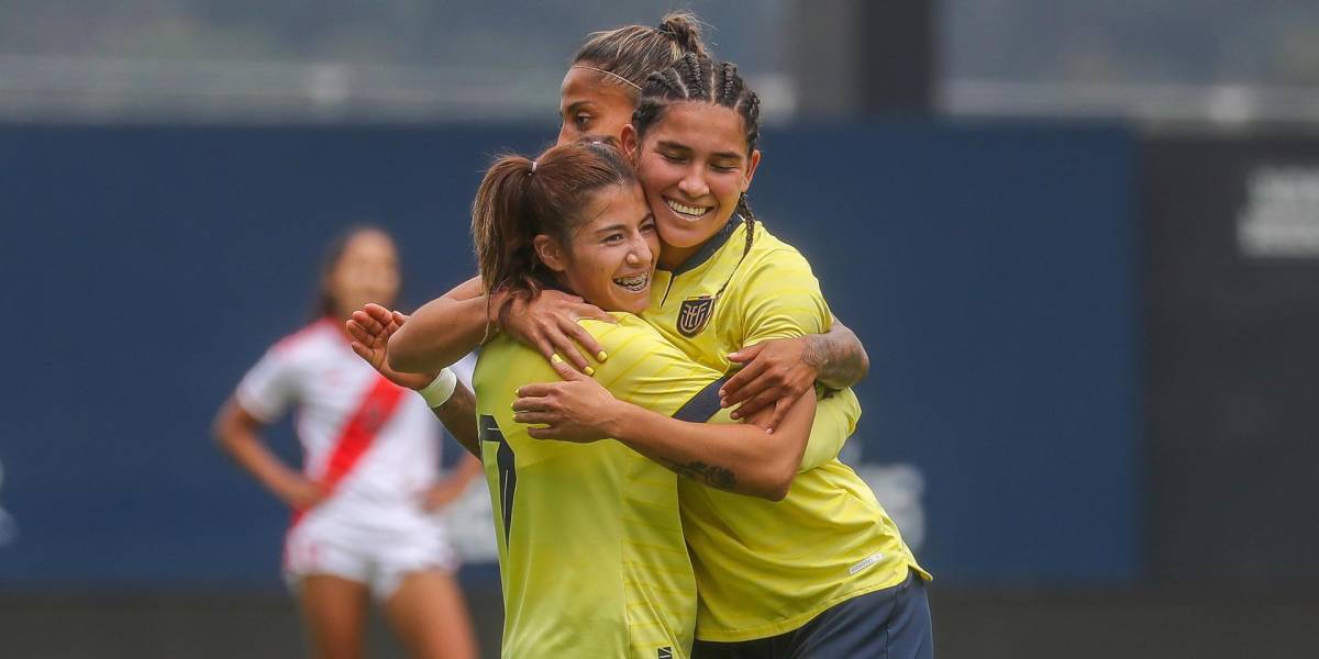 La selección femenina de Ecuador venció a Perú en amistoso