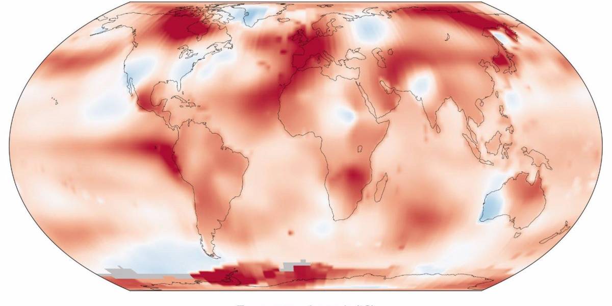 La NASA: así se vio la Tierra en junio de 2023, el mes más caluroso registrado