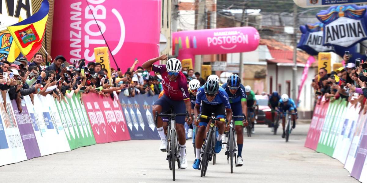 Vuelta Colombia: Chalapud ganó la etapa 9 y el ecuatoriano Montenegro es líder de montaña