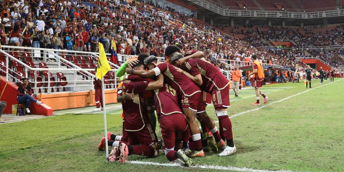 Venezuela goleó 4-0 a Perú por la segunda jornada del Sudamericano Sub 20