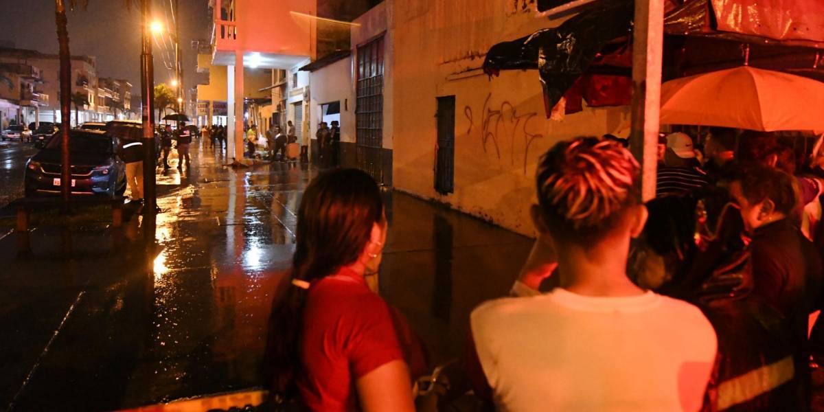 Masacre en Guayaquil: una mujer grabó el momento del ataque en la Gómez Rendón