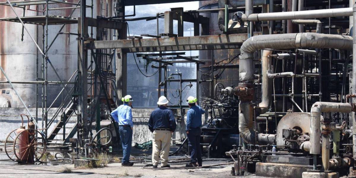 La Refinería de Esmeraldas no retomó operaciones este 2 de julio como estaba previsto