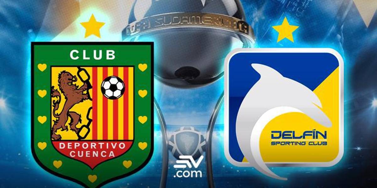 Delfín golea 5-2 al Cuenca y se instala en la fase de grupos de la Copa Sudamericana