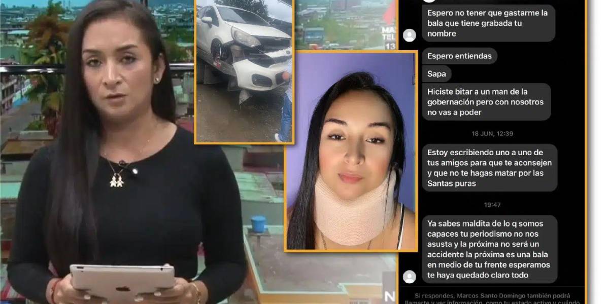 Periodista de Santo Domingo denuncia atentado encubierto como accidente de tránsito