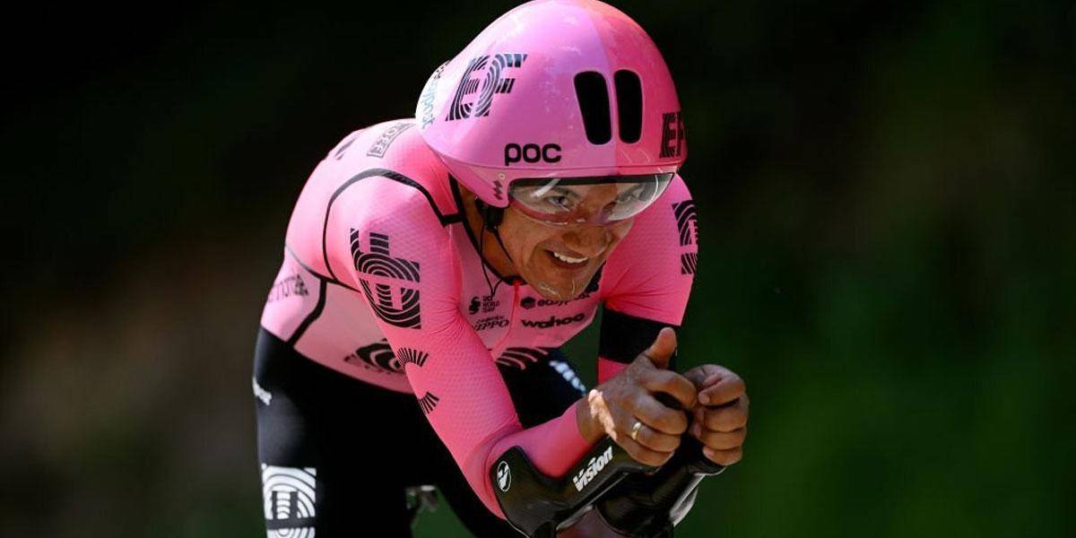 Tour de Luxemburgo: Richard Carapaz cae al puesto 19 tras una discreta actuación en la contrarreloj