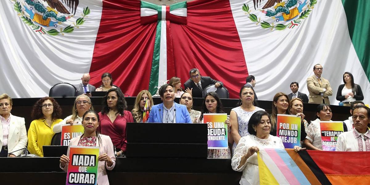 Diputados aprueban la reforma para prohibir las terapias de reorientación sexual en México