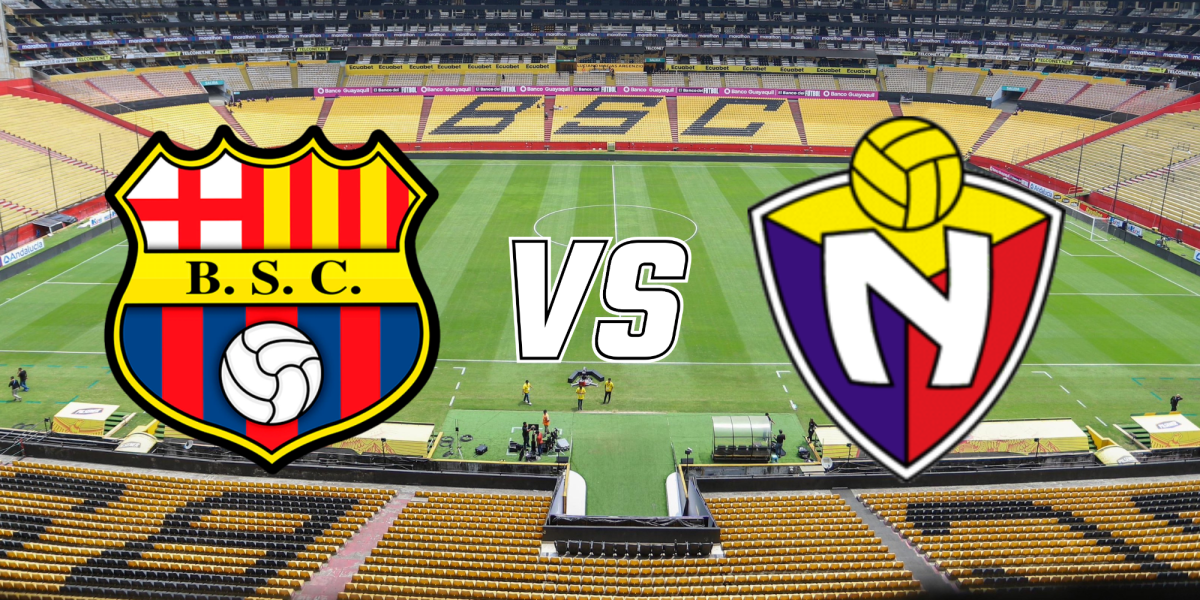 Fecha, hora y dónde ver Barcelona SC vs. El Nacional