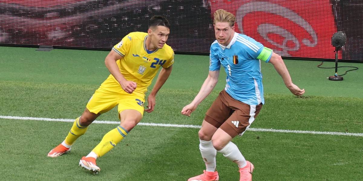 Bélgica empató con Ucrania y clasificó a los octavos de la Eurocopa 2024