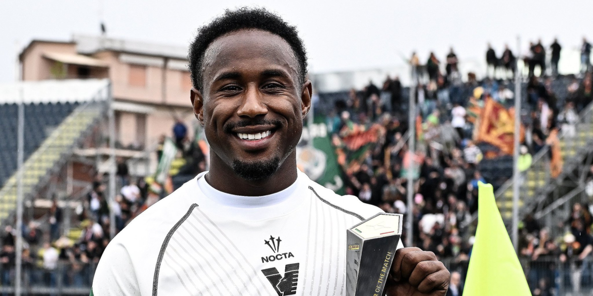 John Yeboah es el tercer ecuatoriano en anotar en la Serie A