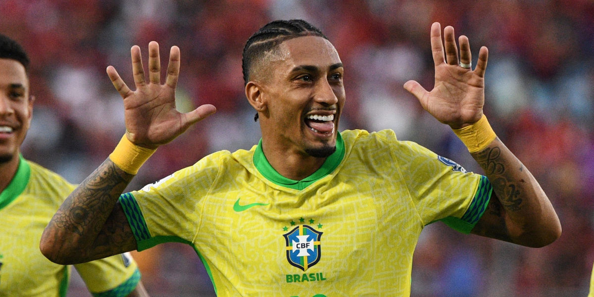 Raphinha calienta el Superclásico: “Le vamos a dar una paliza a Argentina”