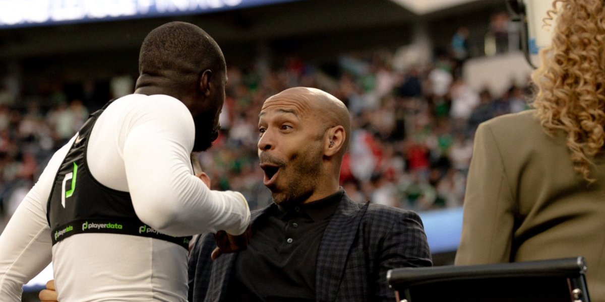 Thierry Henry fue protagonista de la celebración de Panamá
