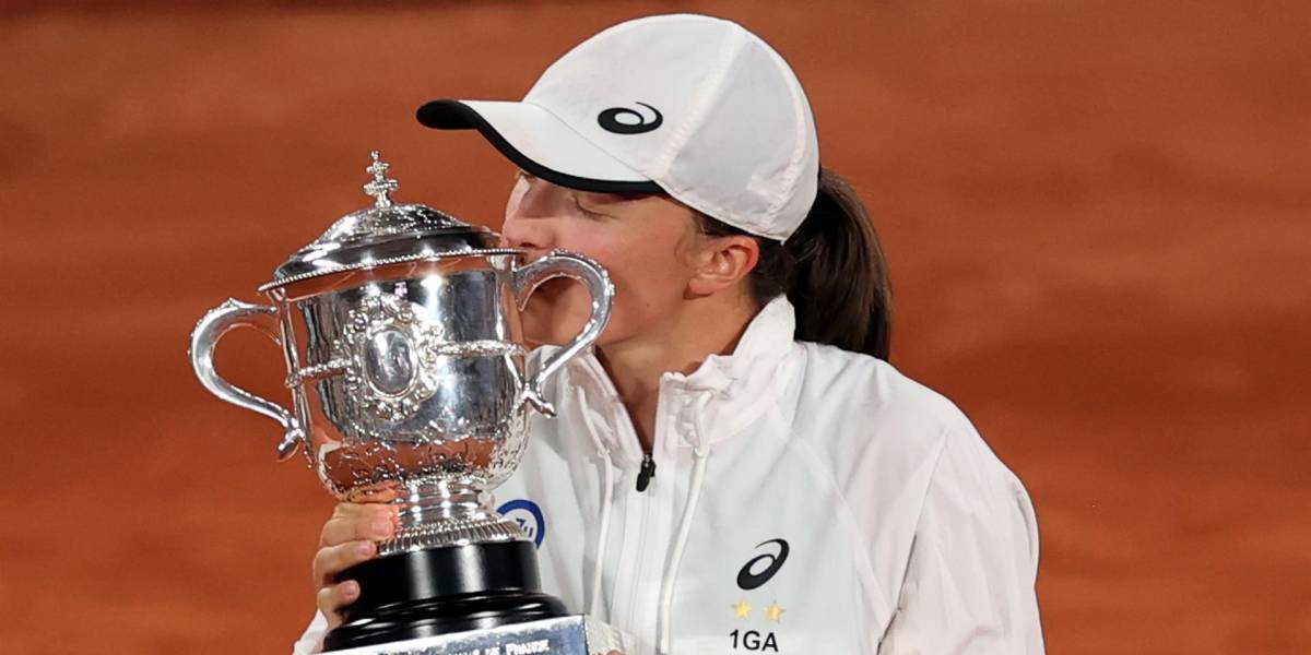 La polaca Swiatek logra su segundo Roland Garros al ganar a Gauff