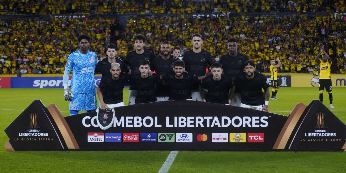 La posible alineación de Corinthians ante Barcelona SC por Copa Libertadores