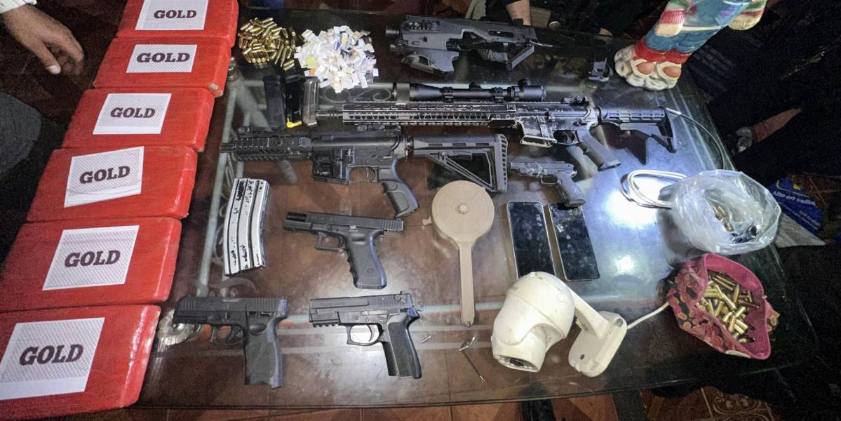 Durán | La Policía decomisó una bodega con arsenal de los Chone Killers