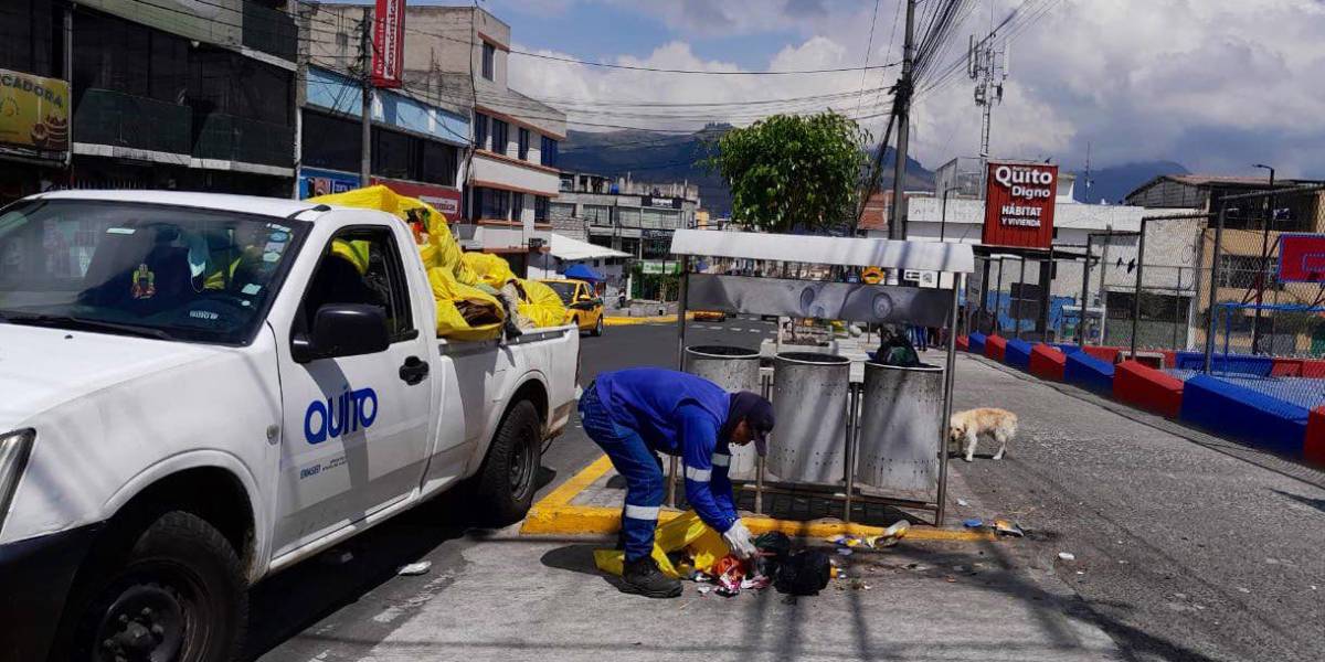 Quito: el 29 de diciembre no habrá recolección de basura durante el día