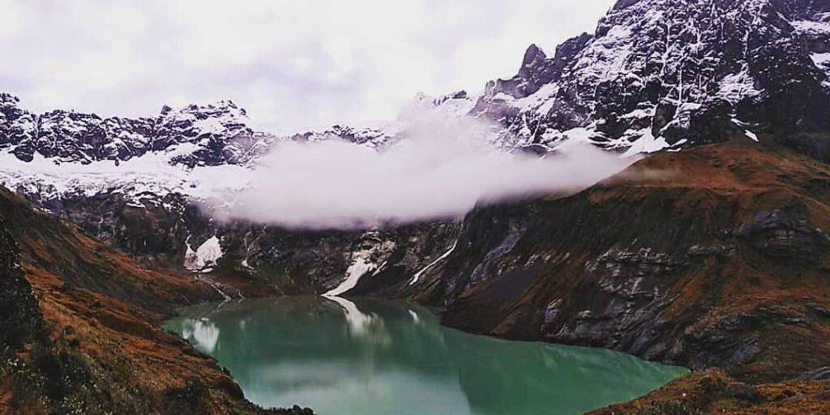 Excursionistas se quedaron atrapados en el nevado El Altar