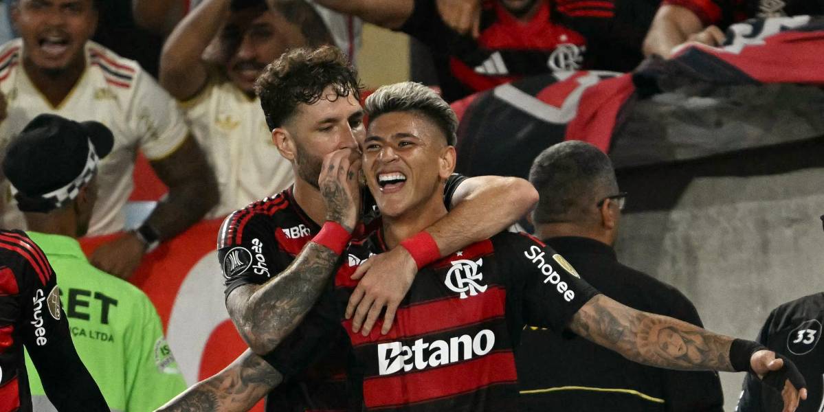 Flamengo, con gol de Jorge Carrascal, derrotó a Racing de Avellaneda, por la semifinal de ida de la Copa Libertadores