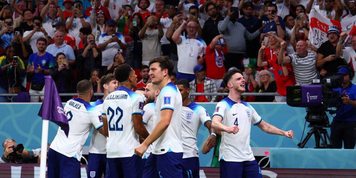Qatar 2022: Inglaterra golea sin problemas y disputará los cuartos de final ante Francia