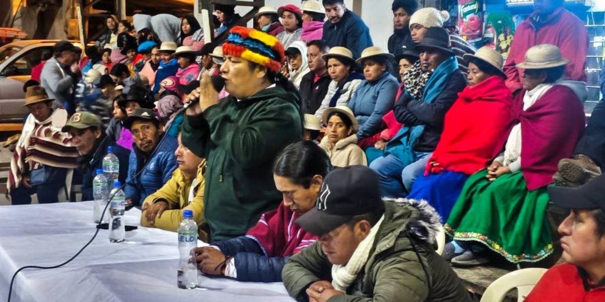 Marlon Vargas amenaza con tomarse Quito si el Gobierno no cede a sus peticiones