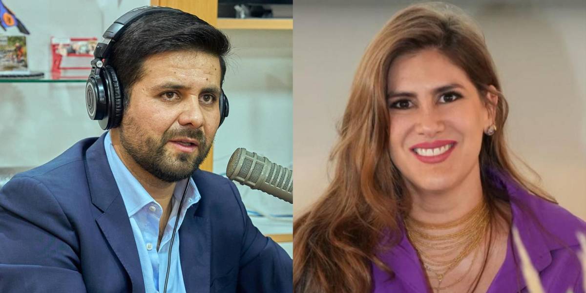 Juan Iván Cueva y Cristina Reyes, el binomio presidencial del movimiento Amigo para 2025