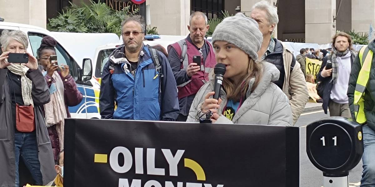 Londres: Greta Thunberg fue detenida en una protesta contra compañías energéticas