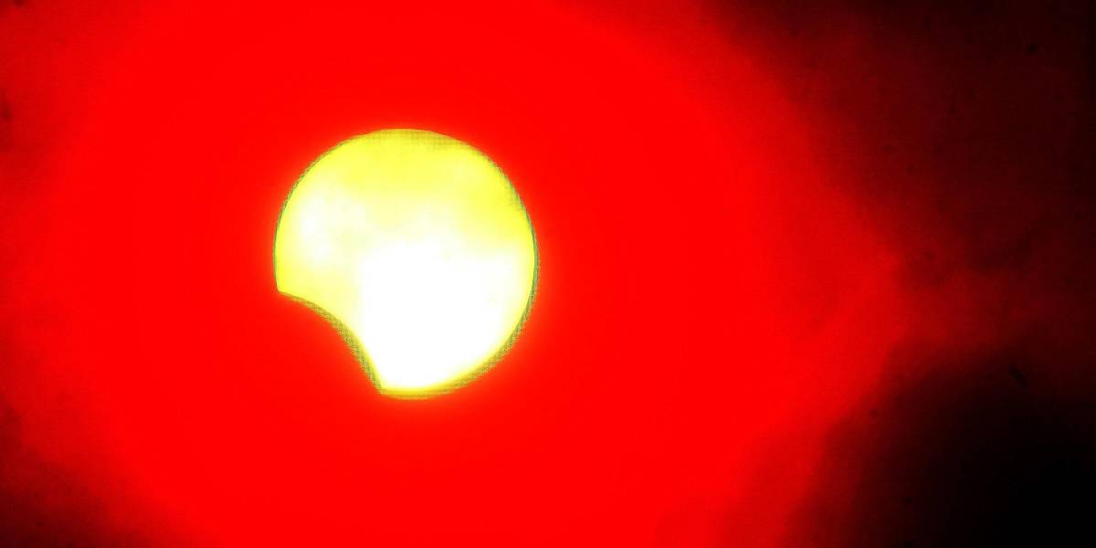 Así fue la transmisión del eclipse solar total de este lunes, 8 de abril