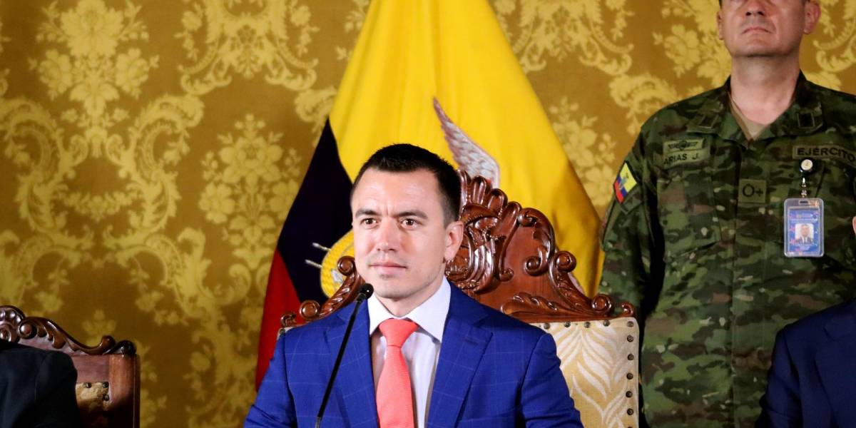 Daniel Noboa envió un proyecto de ley para la recuperación de activos ilícitos a la Asamblea Nacional