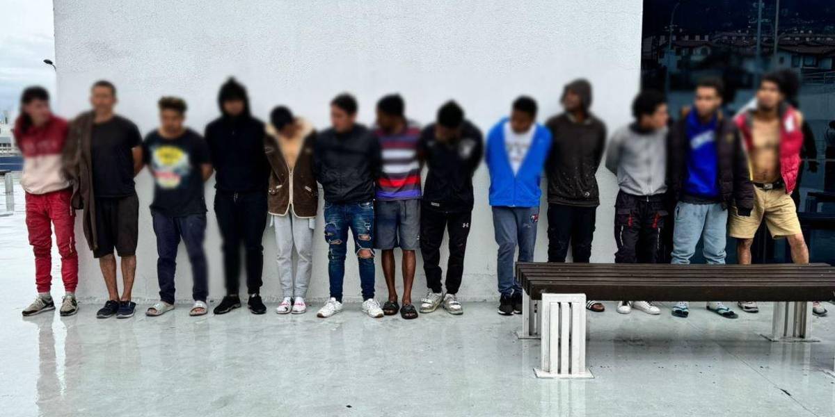 El hijo de alias La Pastora fue detenido en Quito junto a otros 12 sospechosos de ilícitos
