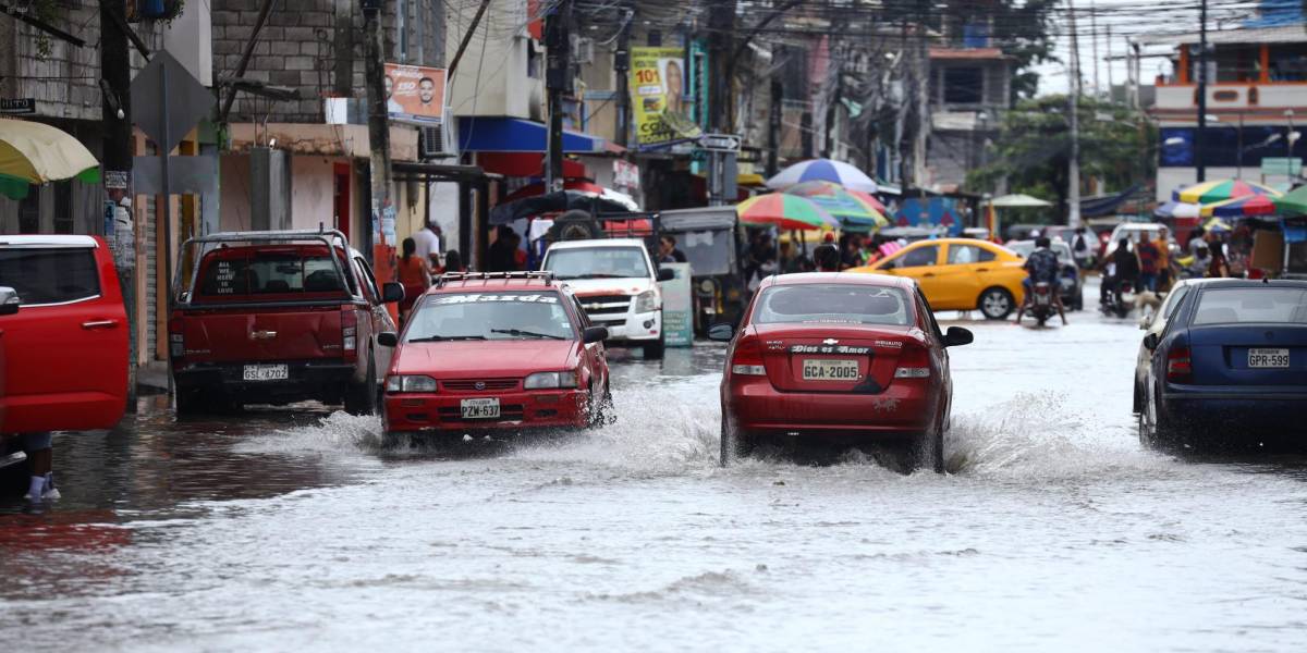 Invierno en Ecuador: el Inamhi alerta de nuevas lluvias y tormentas hasta el 4 de abril