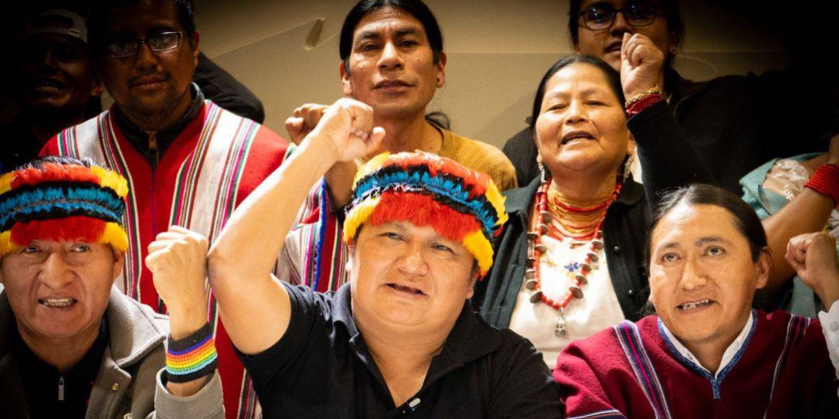 La Conaie continuará con el paro nacional y pedirá ayuda a expresidentes del movimiento indígena