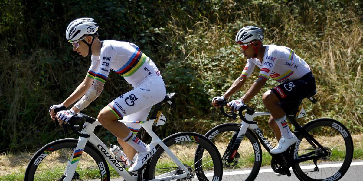 (VIDEO) La arrancada de Jhonatan Narváez sorprende a Tadej Pogačar en el Tour de Francia