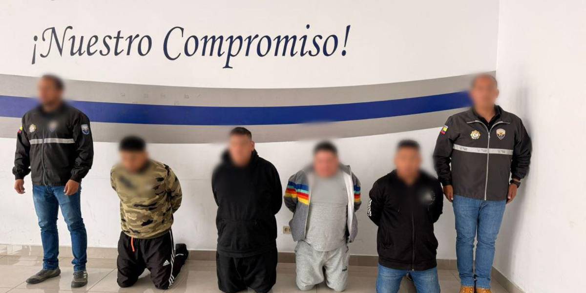 Sospechosos de robar partes de una ambulancia en el sur de Quito fueron detenidos