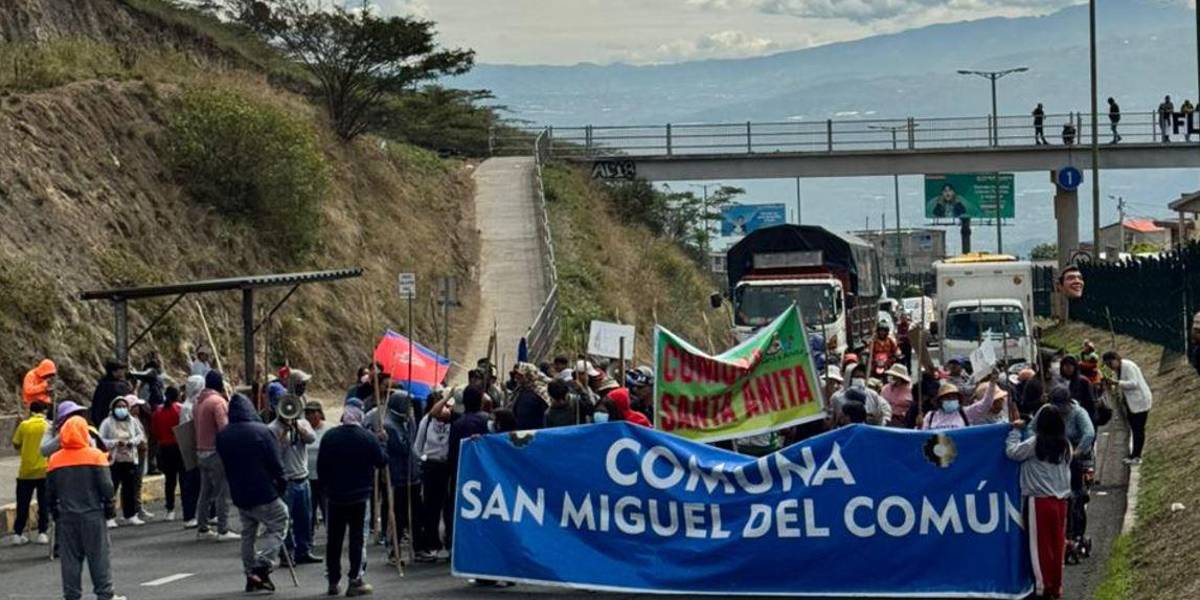 Estos son los cierres viales en Ecuador por el paro nacional este jueves 9 de octubre