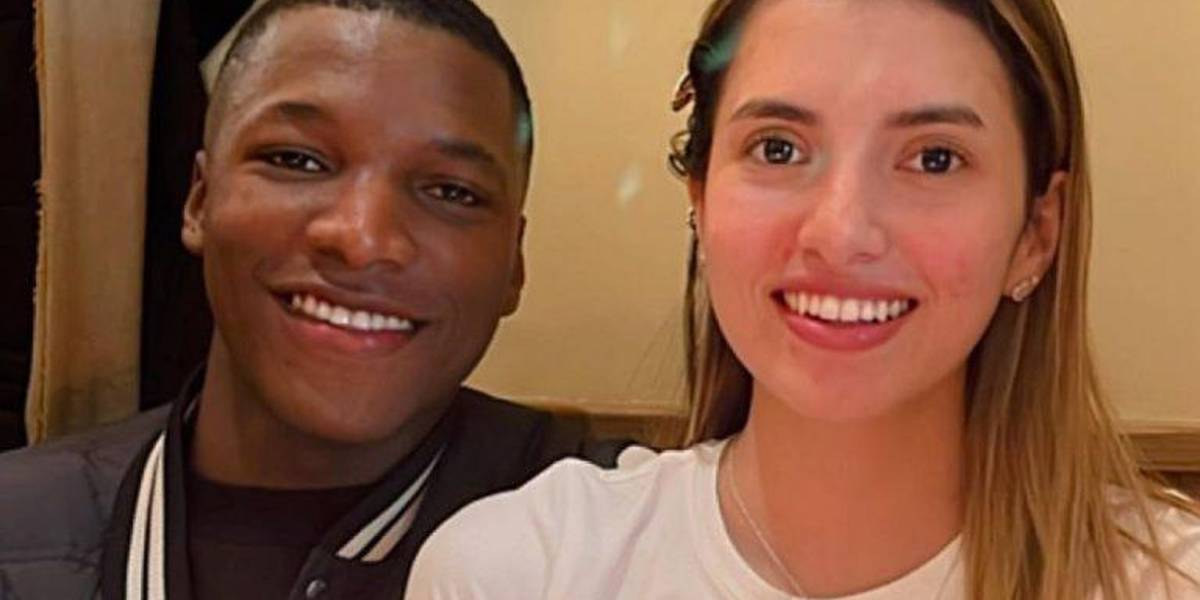 Moisés Caicedo y Paola Salazar serán padres de una niña