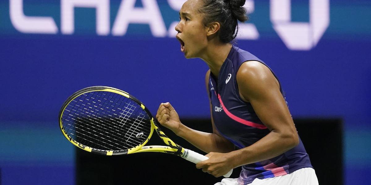Leylah Fernández, con 19 años, a la final del US Open