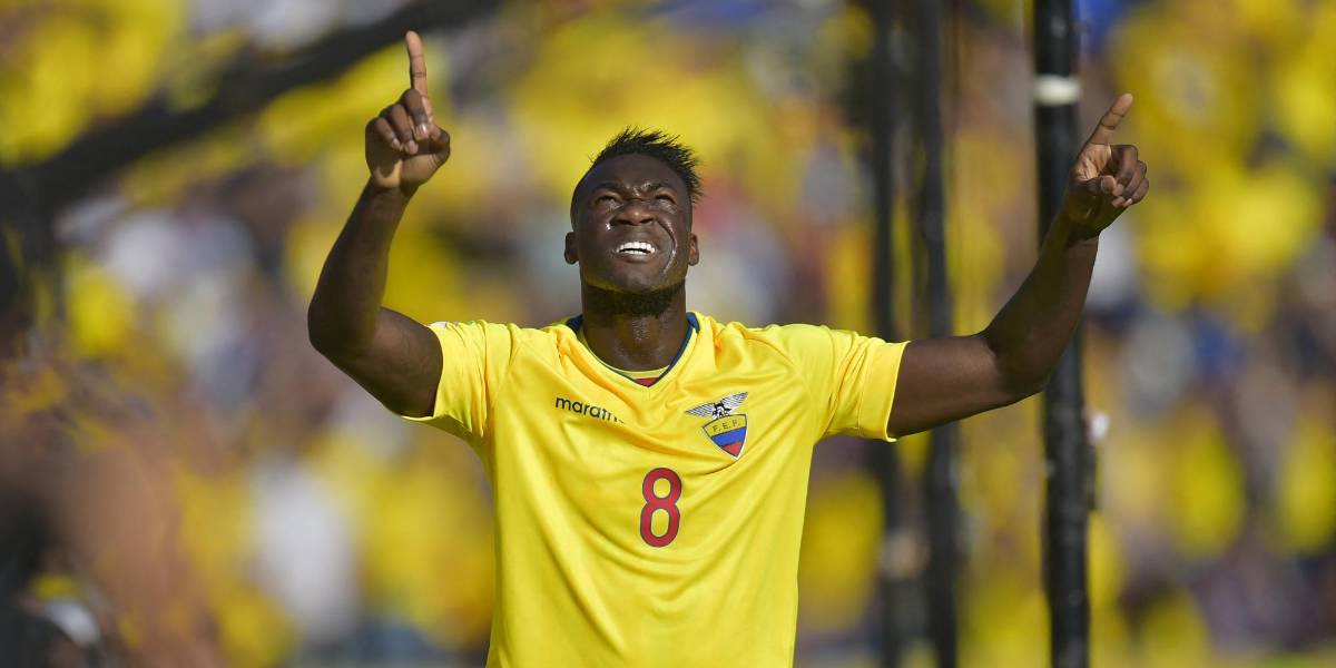 La reacción de Felipe Caicedo por la convocatoria de la selección de Ecuador