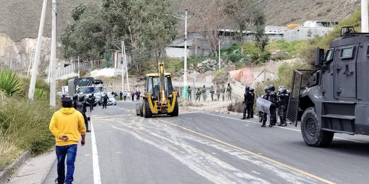 Estos son los cierres viales en Ecuador por el paro nacional, este domingo 5 de octubre
